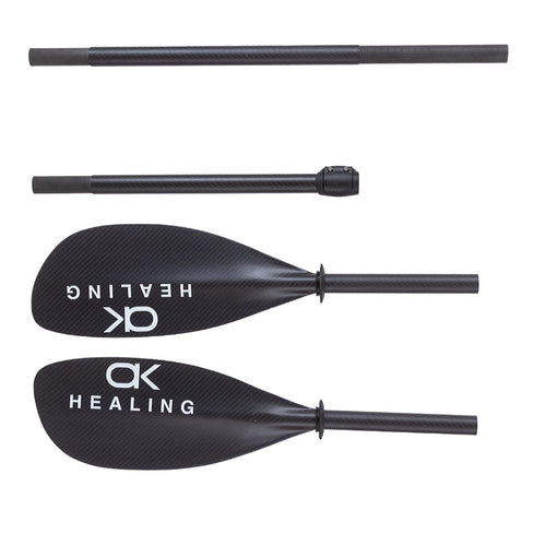 Carbon 4-Piece Kayak Paddle - Adjustable and Detachable