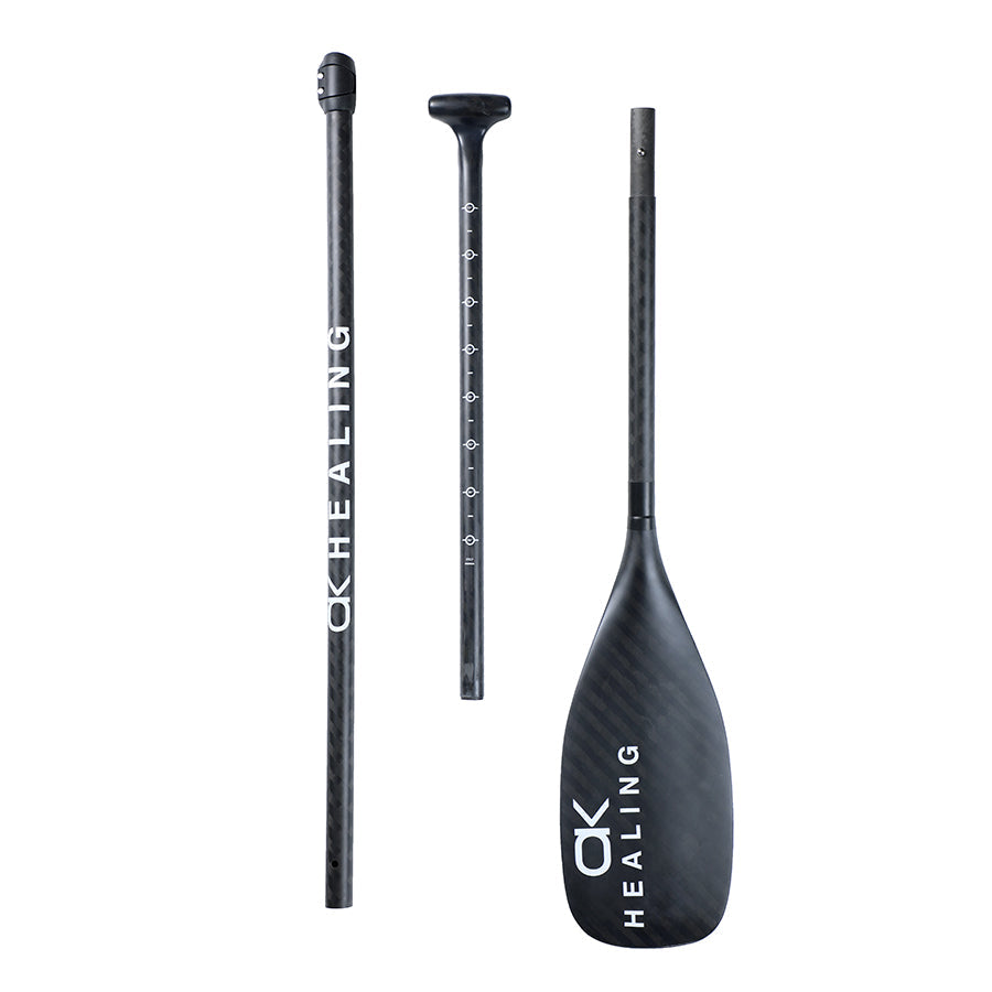 Carbon Fiber 3-Piece SUP Paddle - Adjustable and Detachable