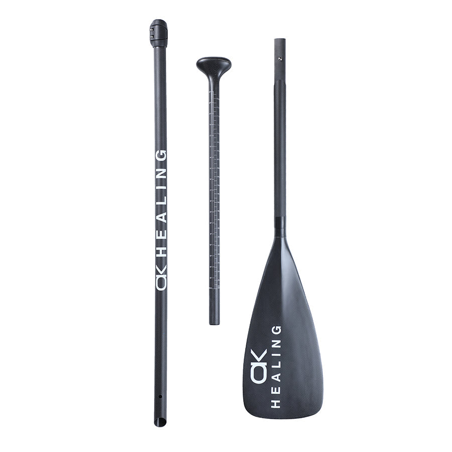 Carbon Fiber 3-Piece SUP Paddle - Adjustable and Detachable