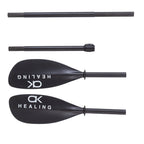 3K Carbon Fiber 4-Piece Kayak Paddle – Reinforced - okhealingwild