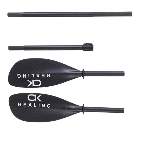 3K Carbon Fiber 4-Piece Kayak Paddle – Reinforced - okhealingwild