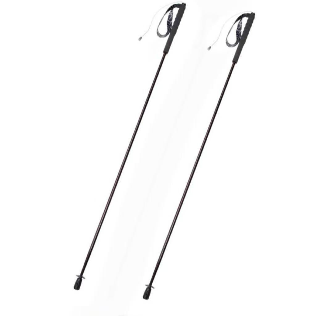 Carbon Trekking Poles – Lightweight & Foldable - Burgundy