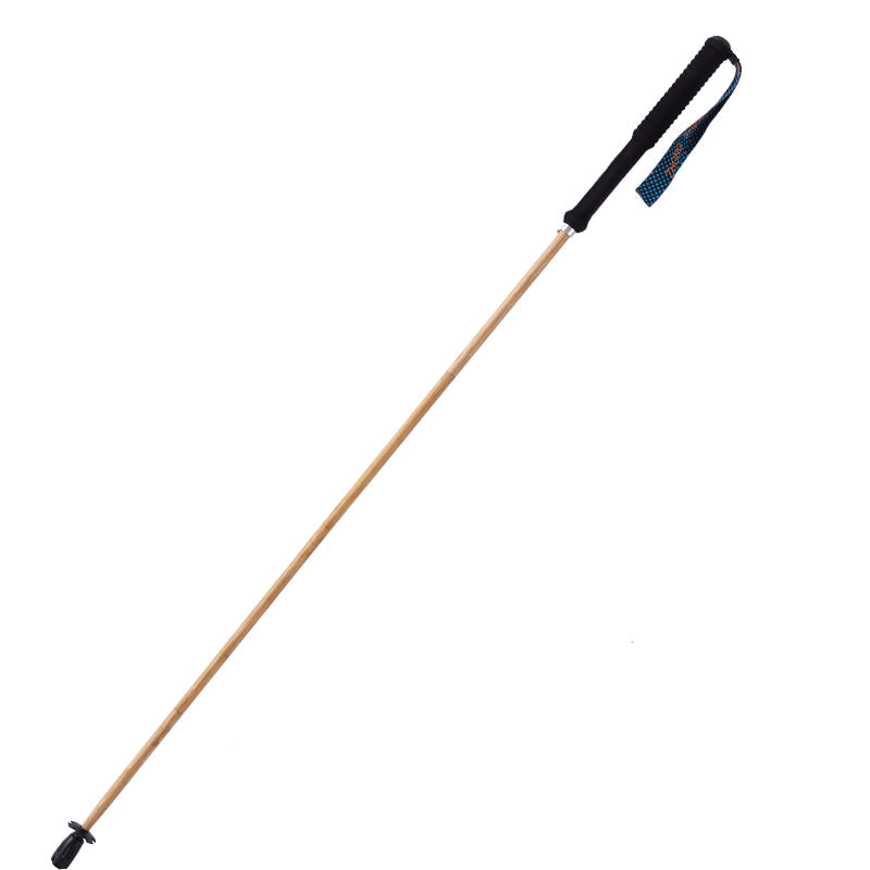 Carbon Hiking Poles with Bamboo Finish – Ultralight 120g