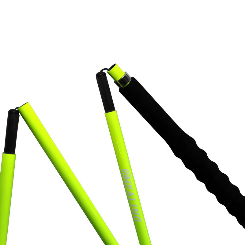 Carbon Trekking Poles – High Visibility - Neon Yellow