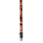 5 section folding Carbon Trekking Poles – Orange Camouflage - okhealingwild