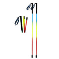 5 section Folding Carbon Trekking Poles – Rainbow - okhealingwild