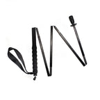 5 section Folding Carbon Trekking Poles – Scale Black - okhealingwild