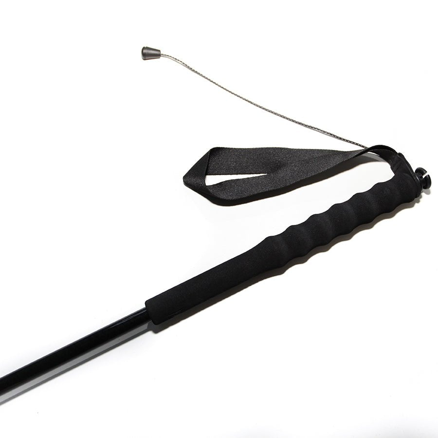5 section Folding Carbon Trekking Poles – Scale Black - okhealingwild