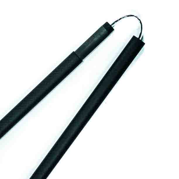 Mountain Trail Carbon Fiber Trekking Poles  -  3 sections Folding