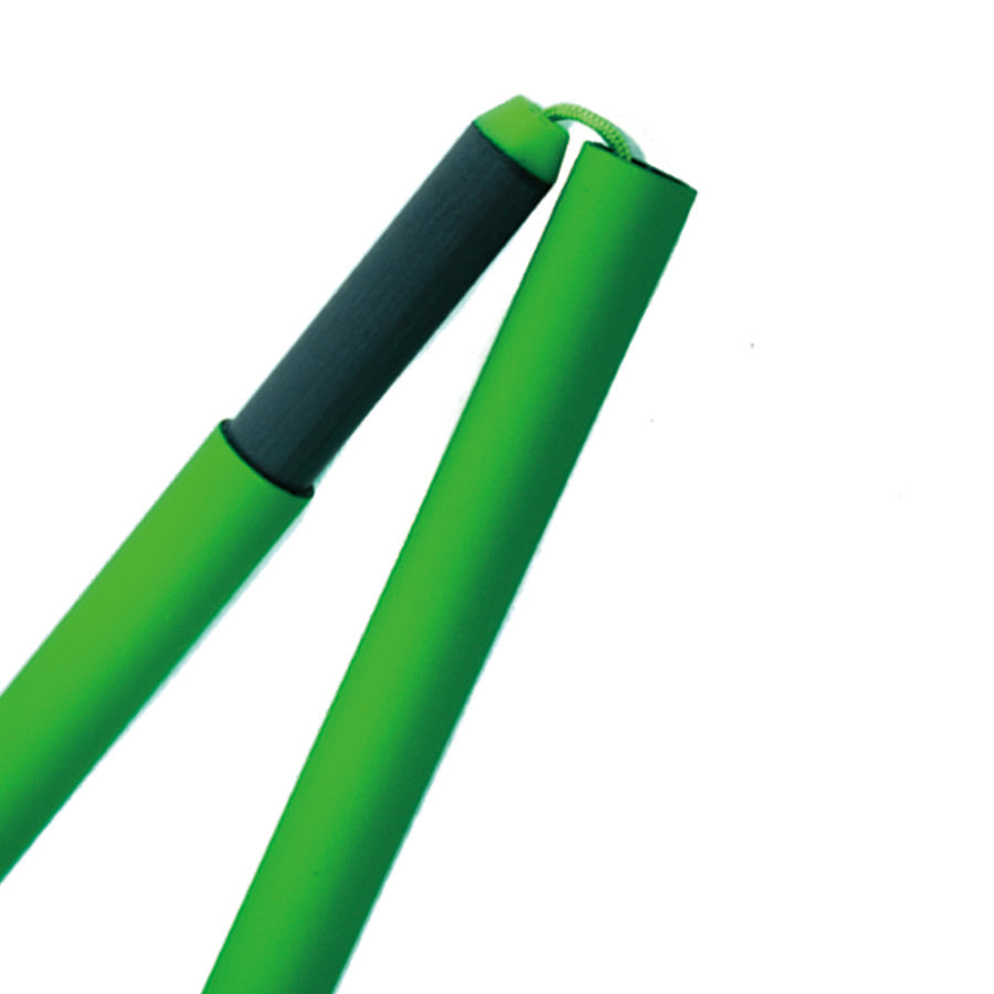 Carbon Trekking Poles – High Visibility - Lime Green