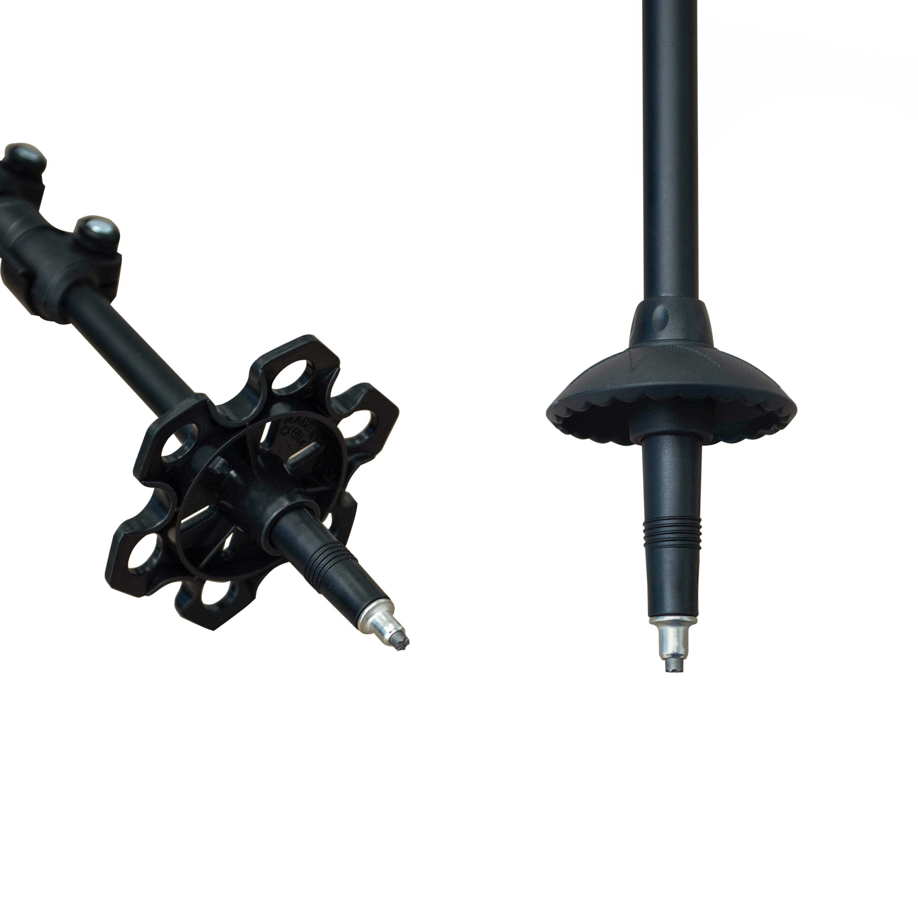 Alpine Traverse Carbon Telescopic Hiking & Ski Poles- Forest Green