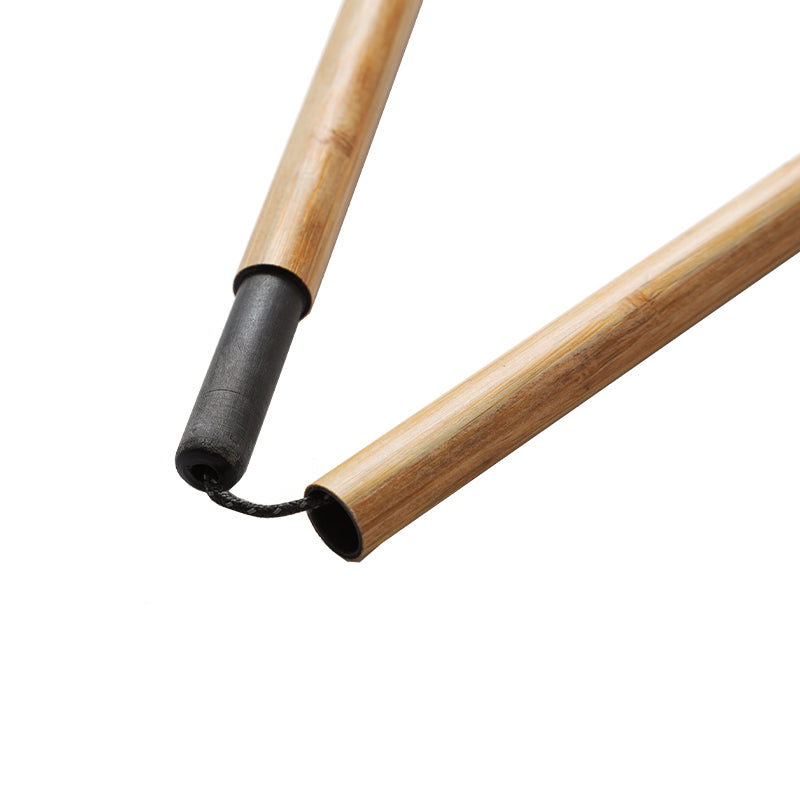 Carbon Hiking Poles with Bamboo Finish – Ultralight 120g