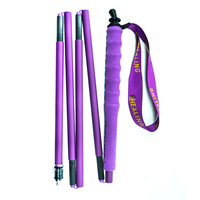 Ultralight Foldable Carbon Trekking Poles – Lavender