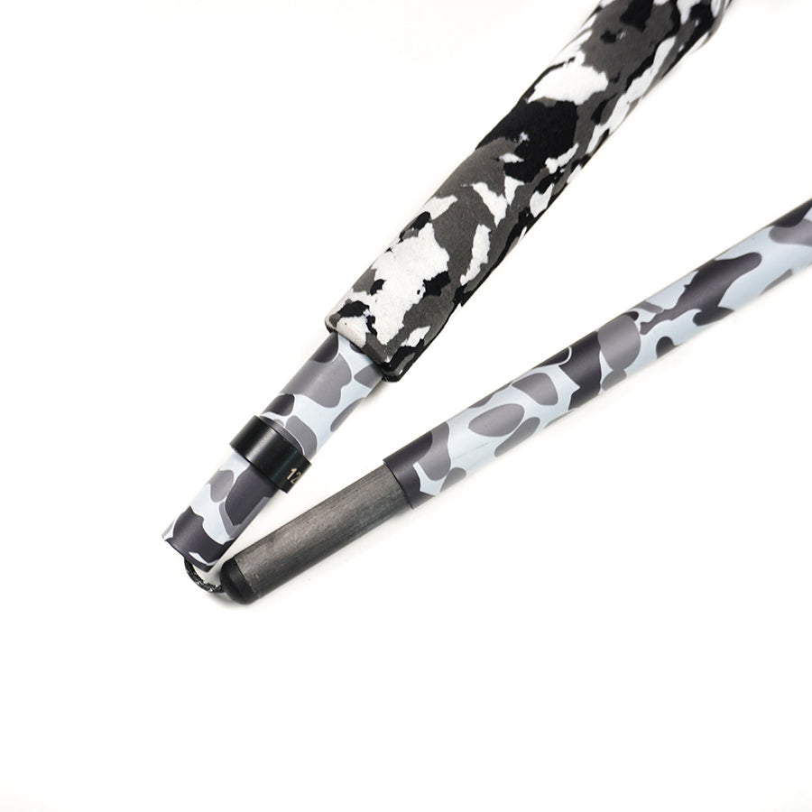 Ultralight Foldable Carbon Trekking Poles – Black Camouflage
