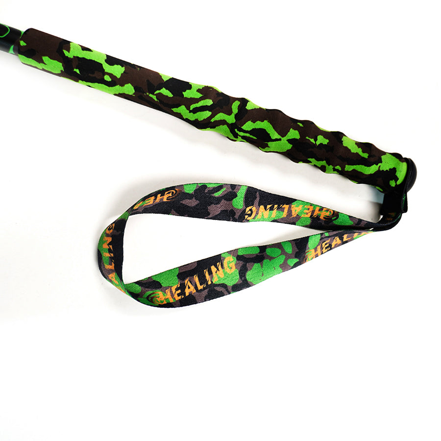 Foldable Carbon Trekking Poles – Green Camouflage