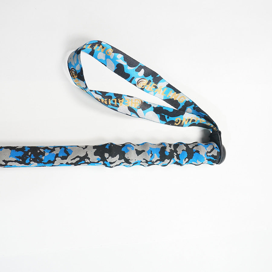 5 section Folding Carbon Trekking Poles –  Blue Camouflaged