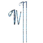 5 section Folding Carbon Trekking Poles –  Blue Camouflaged