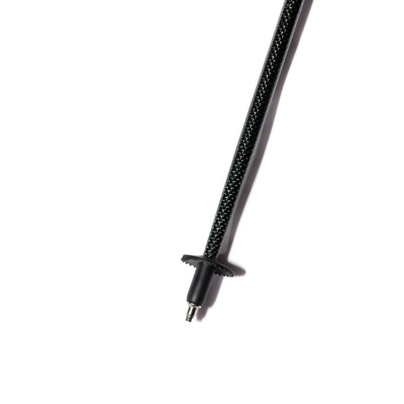Foldable Carbon Hiking Poles – Packs to 26cm - Silver Green