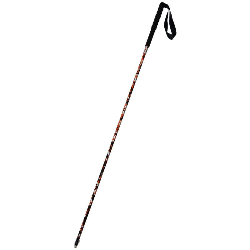 5 section folding Carbon Trekking Poles – Orange Camouflage
