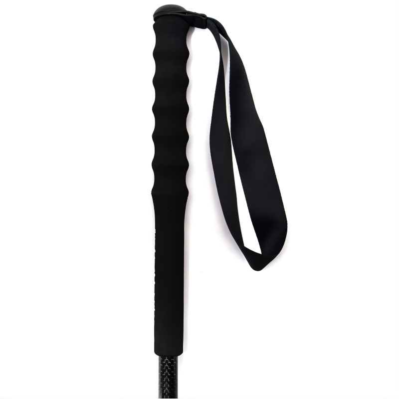 Foldable Carbon Hiking Poles – Packs to 26cm - Carbon Black