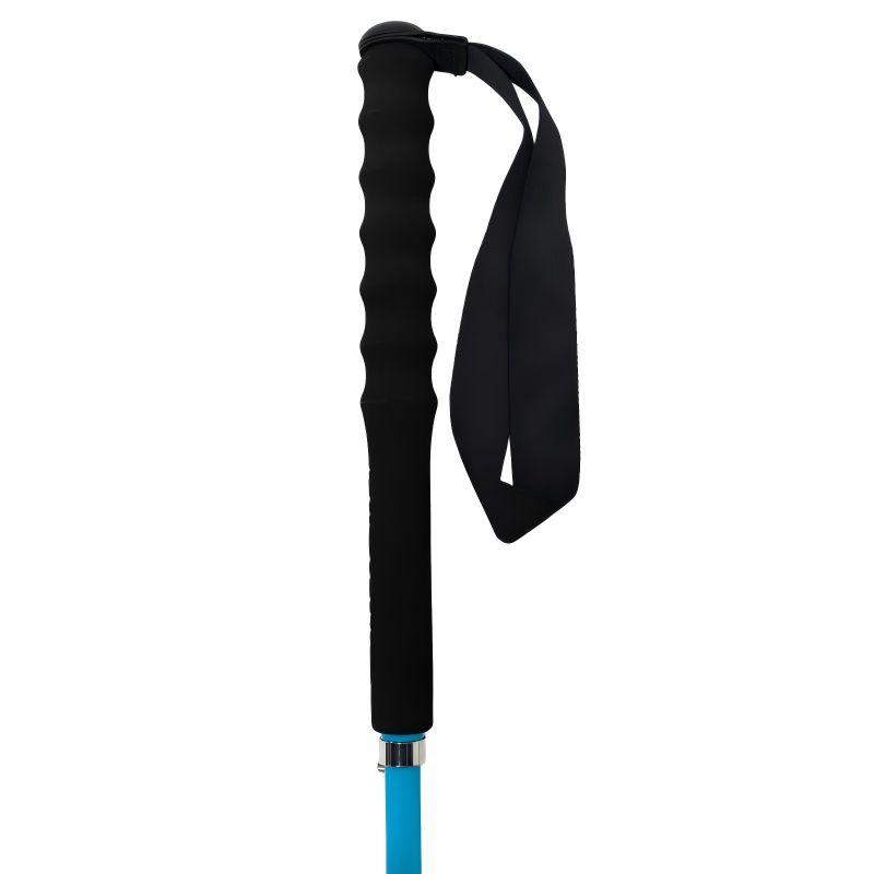 Ultralight Foldable Carbon Trekking Poles – Sunset Pink