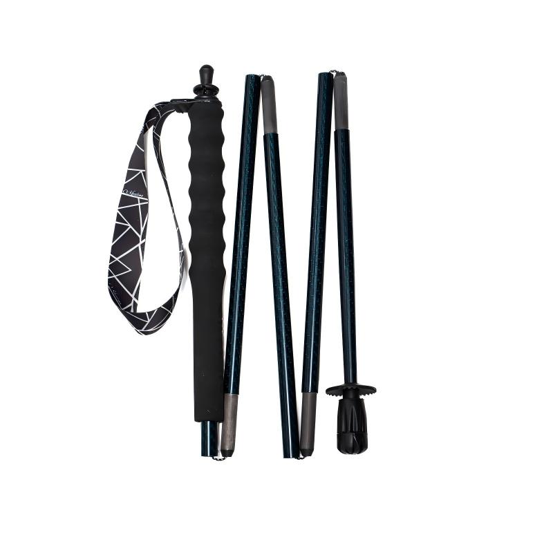 Ultralight Carbon Trekking Poles – Midnight Blue