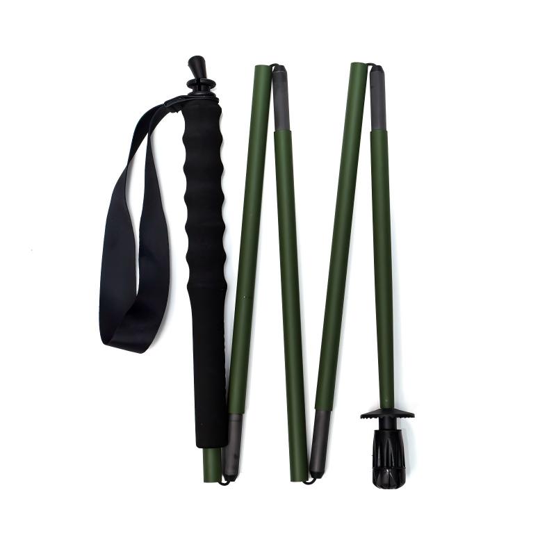 Carbon Trekking Poles – Durable & Lightweight - Olive Green