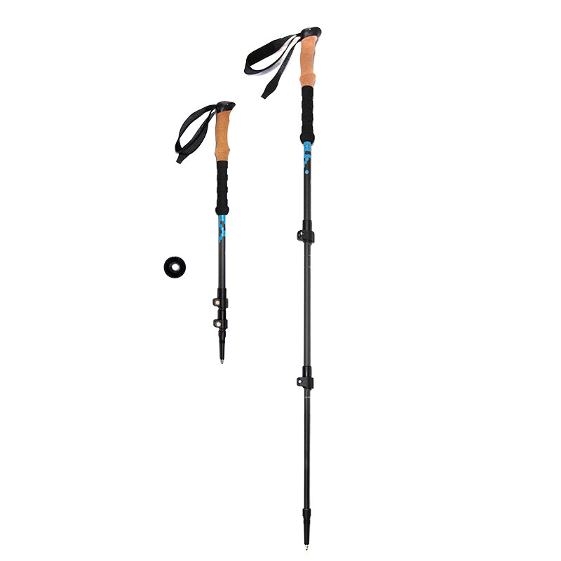 Adjustable Carbon Trekking Poles – Versatile & Durable