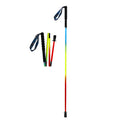 5 section Folding Carbon Trekking Poles – Rainbow