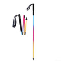 Ultralight Foldable Carbon Trekking Poles – Sunset Pink