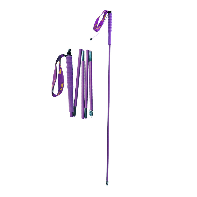 Ultralight Foldable Carbon Trekking Poles – Lavender