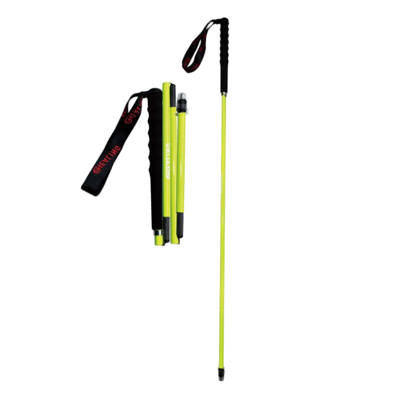 Carbon Trekking Poles – High Visibility - Neon Yellow