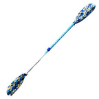 Adjustable Carbon 2-Piece Kayak Paddle - Blue Camouflage - okhealingwild