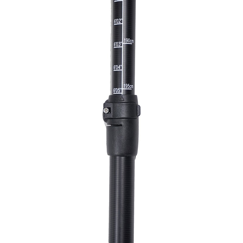Adjustable Fiberglass 3-Piece SUP Paddle - Transparent Black - okhealingwild