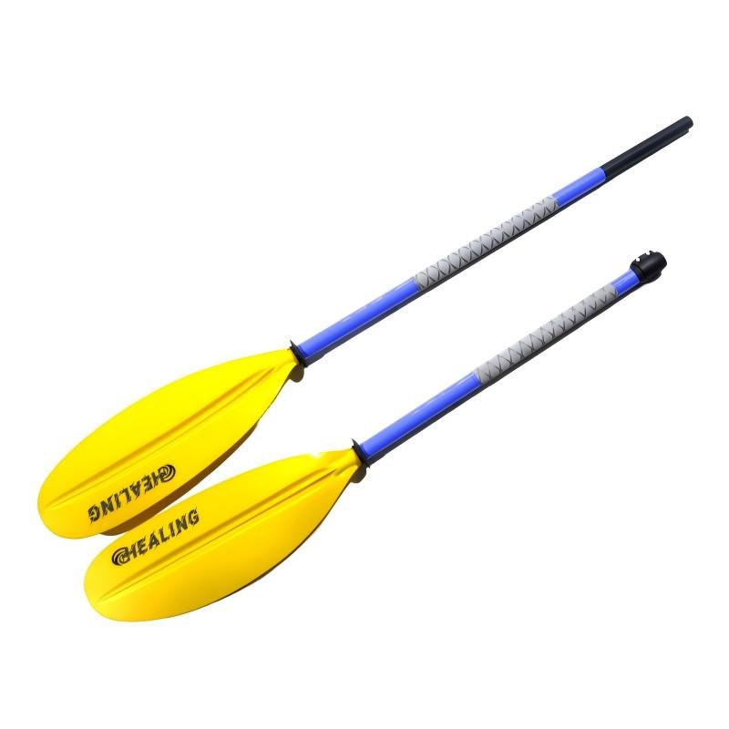 Adjustable Fiberglass 4-Piece Kayak Paddle - Flux - okhealingwild