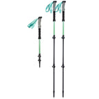 Alpine Traverse Carbon Telescopic Hiking & Ski Poles- Forest Green - okhealingwild