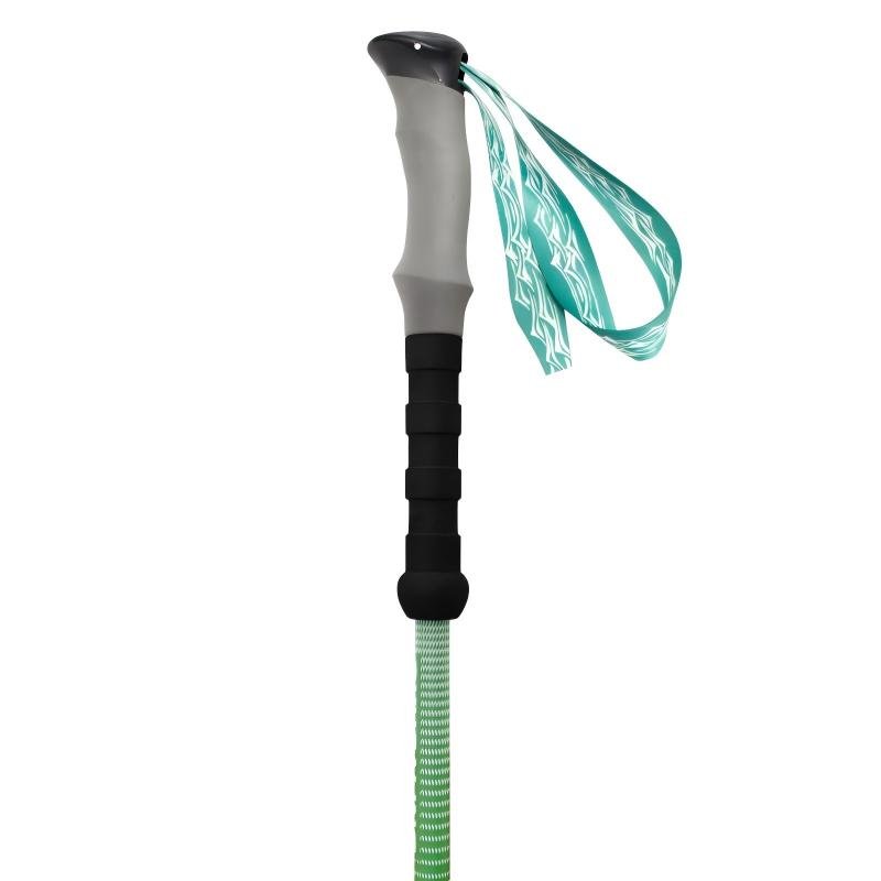 Alpine Traverse Carbon Telescopic Hiking & Ski Poles- Forest Green - okhealingwild