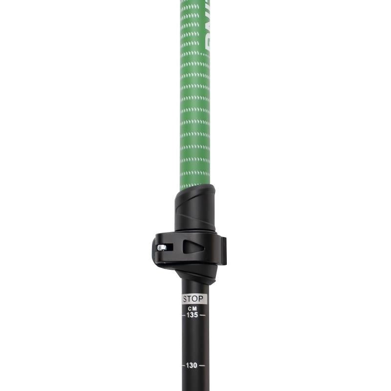 Alpine Traverse Carbon Telescopic Hiking & Ski Poles- Forest Green - okhealingwild