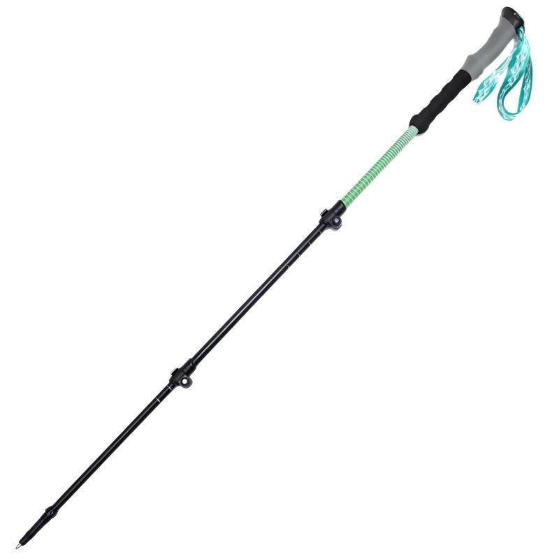 Alpine Traverse Carbon Telescopic Hiking & Ski Poles- Forest Green - okhealingwild