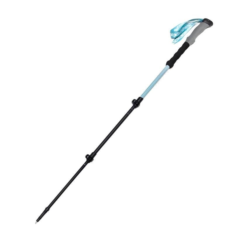 Alpine Traverse Carbon Telescopic Hiking & Ski Poles- Glacier blue - okhealingwild