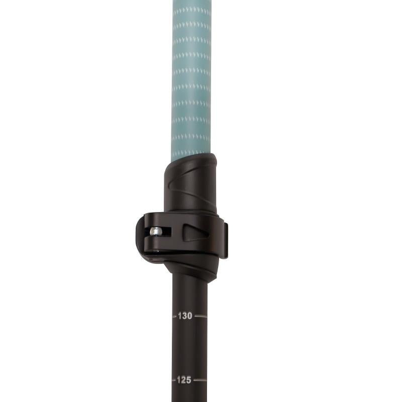 Alpine Traverse Carbon Telescopic Hiking & Ski Poles- Glacier blue - okhealingwild