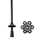 Alpine Traverse Carbon Telescopic Hiking & Ski Poles- Midnight Blue - okhealingwild