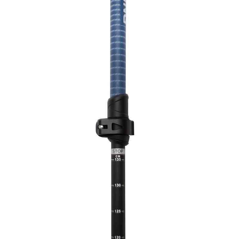 Alpine Traverse Carbon Telescopic Hiking & Ski Poles- Midnight Blue - okhealingwild