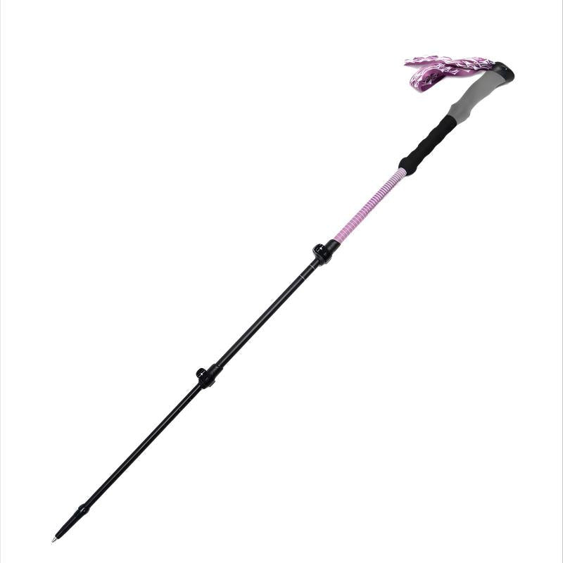 Alpine Traverse Carbon Telescopic Hiking & Ski Poles- Orchid Purple - okhealingwild