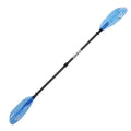 Carbon 4-Piece Kayak Paddle - Transparent Blue - okhealingwild