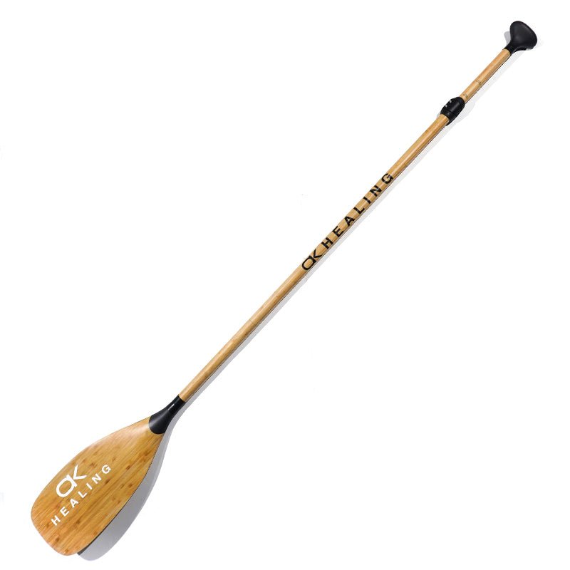 Carbon Fiber 3-Piece SUP Paddle - Bamboo - okhealingwild