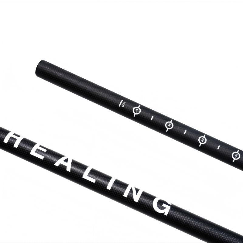 Carbon Fiber 3-Piece SUP Paddle - Carbon Black - okhealingwild