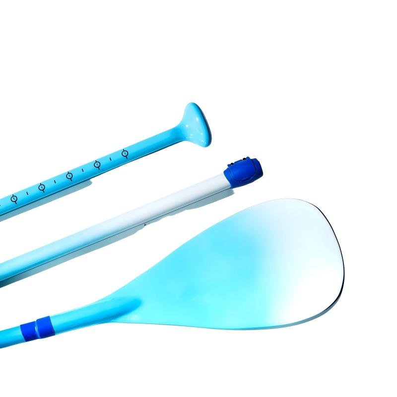 Carbon Fiber 3-Piece SUP Paddle - Glacier Blue - okhealingwild