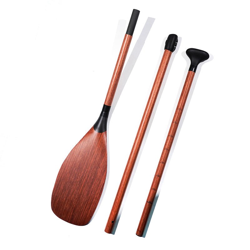 Carbon Fiber 3-Piece SUP Paddle - Woodgrain - okhealingwild