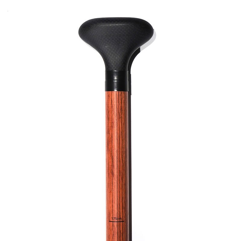 Carbon Fiber 3-Piece SUP Paddle - Woodgrain - okhealingwild